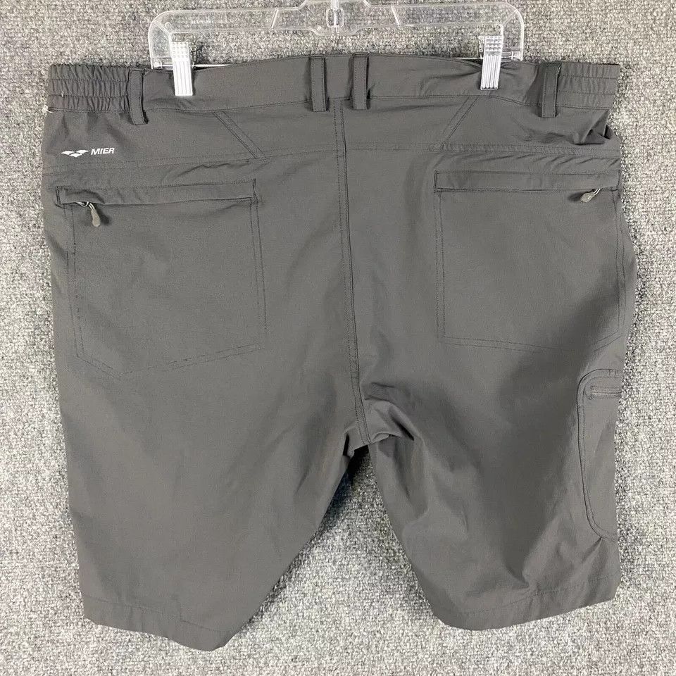Other Mier Shorts Men's XXL 2XL Cargo Hiking Outdoors Gray Nylon Size US 42 / EU 58 - 4 Thumbnail