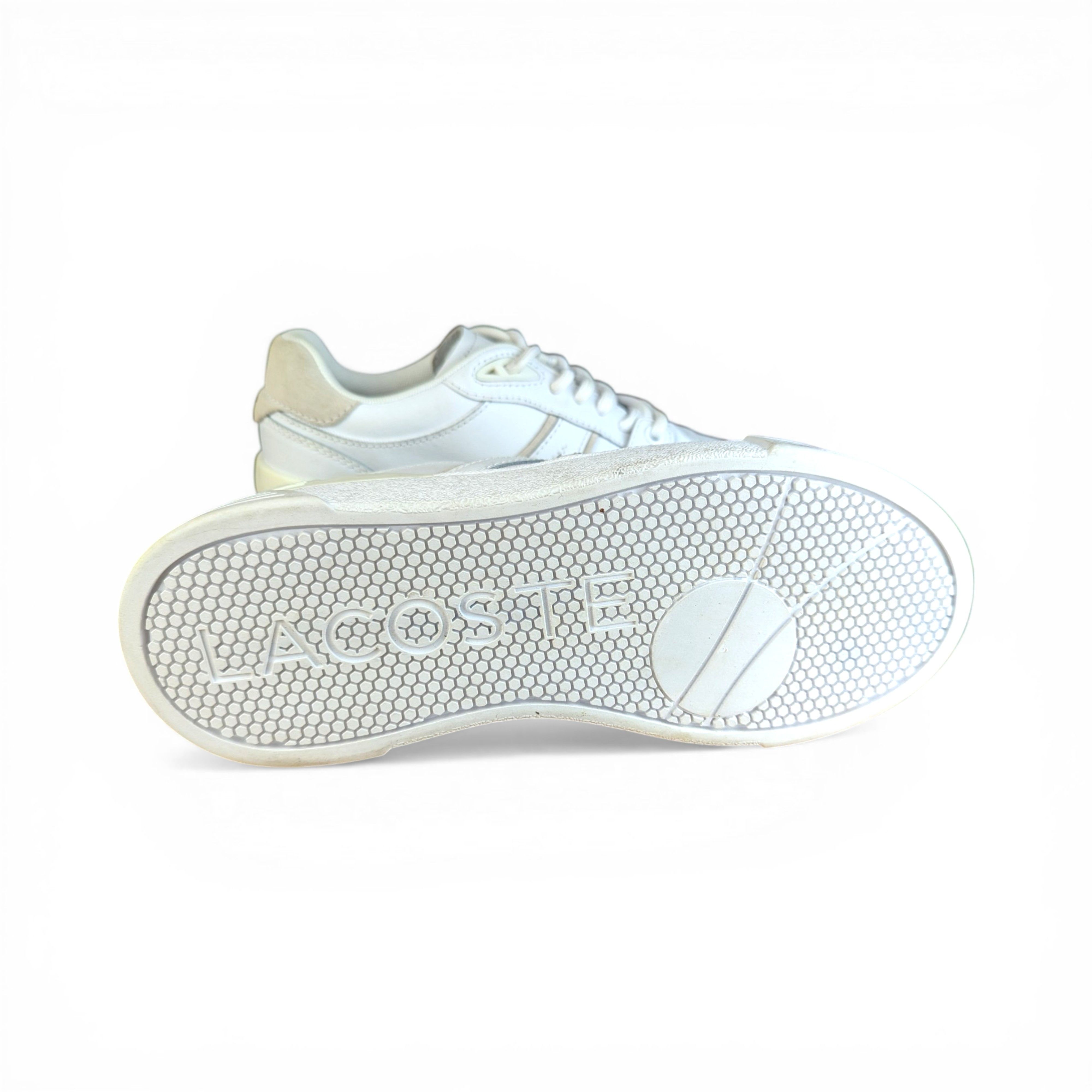 Lacoste LACOSTE WHITE SNEAKERS Size US 7 / IT 37 - 7 Thumbnail