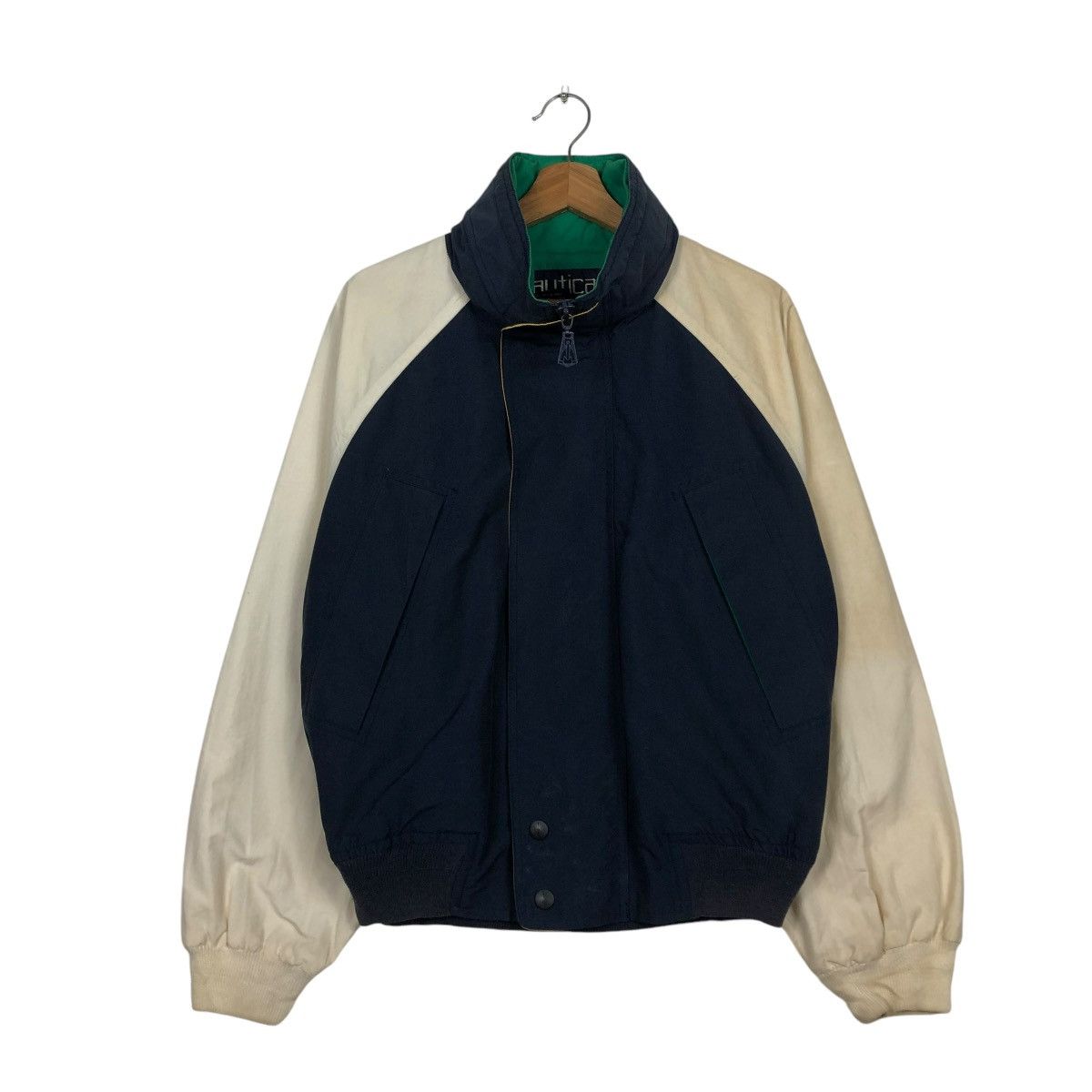 Japanese Brand 🔥VINTAGE BOMBER JACKET NAUTICA BLANKET MULTI COLOUR Size US S / EU 44-46 / 1 - 3 Thumbnail