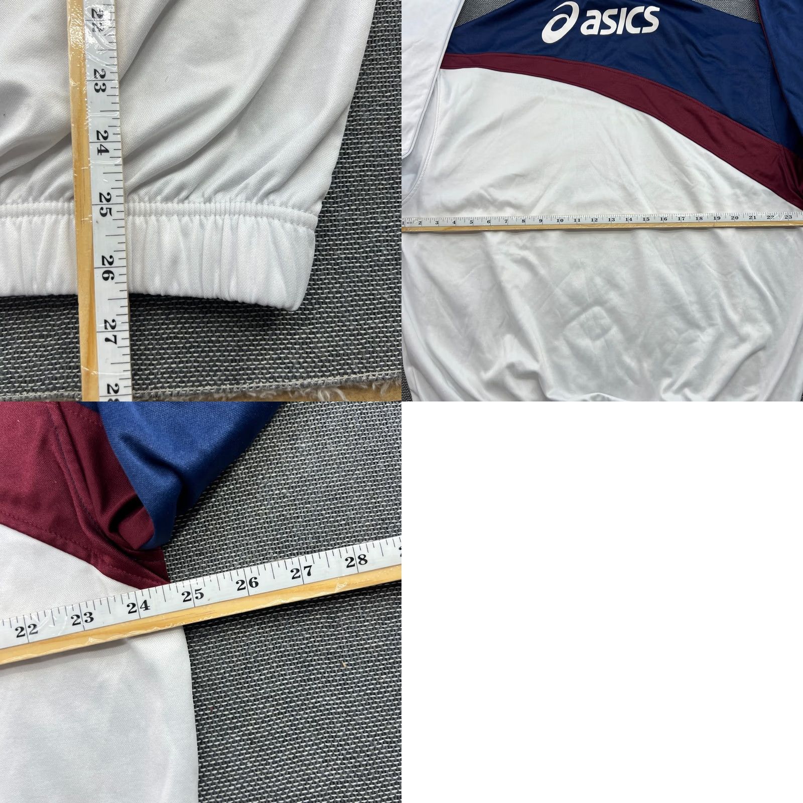 Asics ASICS Torino FC 2006 2007 Mens Track Top XL Drill Football Training Adult Multicolor Long Sleeve 1/4 Zip Moisture Wicking Quick Dry Polo Shirt Mens Size US XL / EU 56 / 4 - 8 Thumbnail