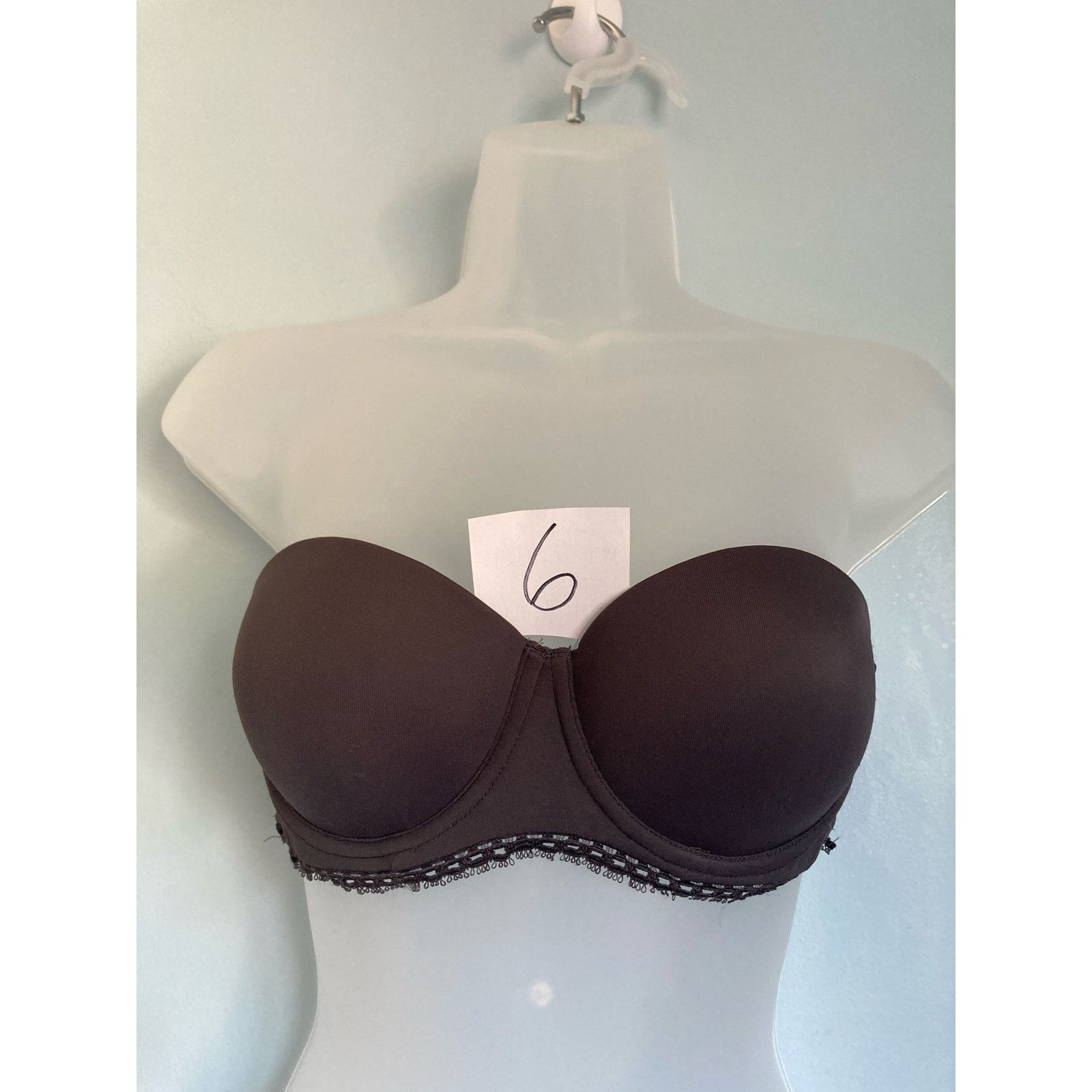 Calvin Klein Calvin Klein Push Up Strapless Bra 34B Dark Gray Size ONE SIZE - 4 Thumbnail