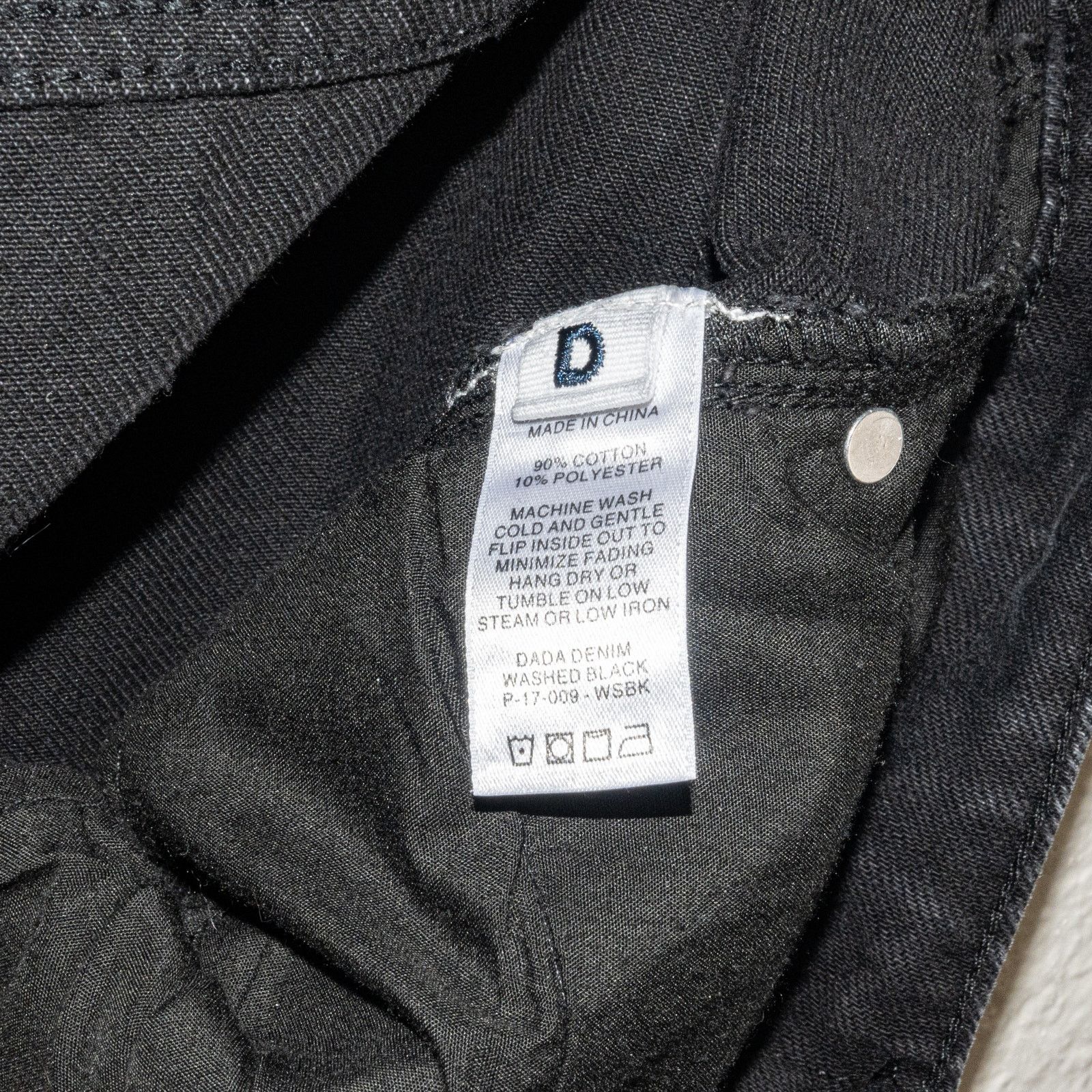 Other ROUCHA Dada Denim Pleated 5 pocket Jeans washed Black Size 40" / US 18 - 8 Thumbnail