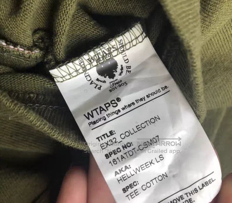 Wtaps Wtaps Army Green Hoodie Size US M / EU 48-50 / 2 - 3 Thumbnail