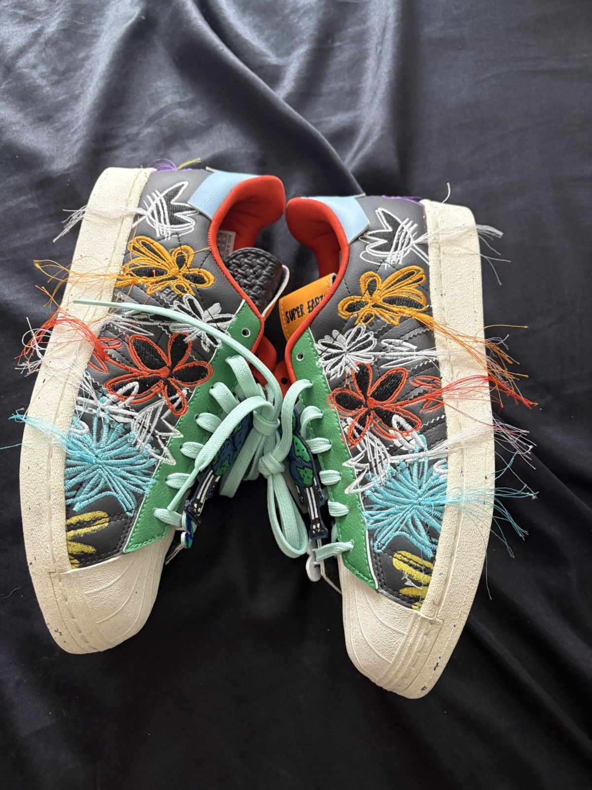 Other adidas Superstar AEC Sean Wotherspoon Superearth Black Size US 8.5 / EU 41-42 - 7 Thumbnail