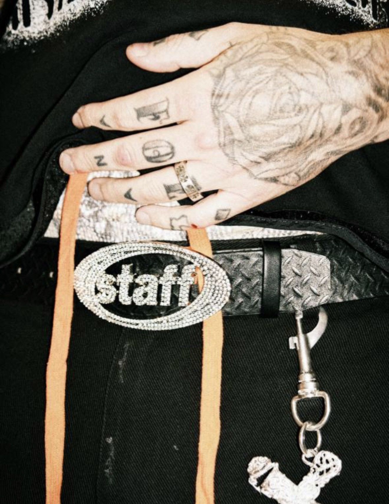 STAFF WORKFORCE STAFF WORKFORCE EMPLOYEE OF THE MONTH BELT (BLACK) L/XL Size ONE SIZE - 3 Thumbnail