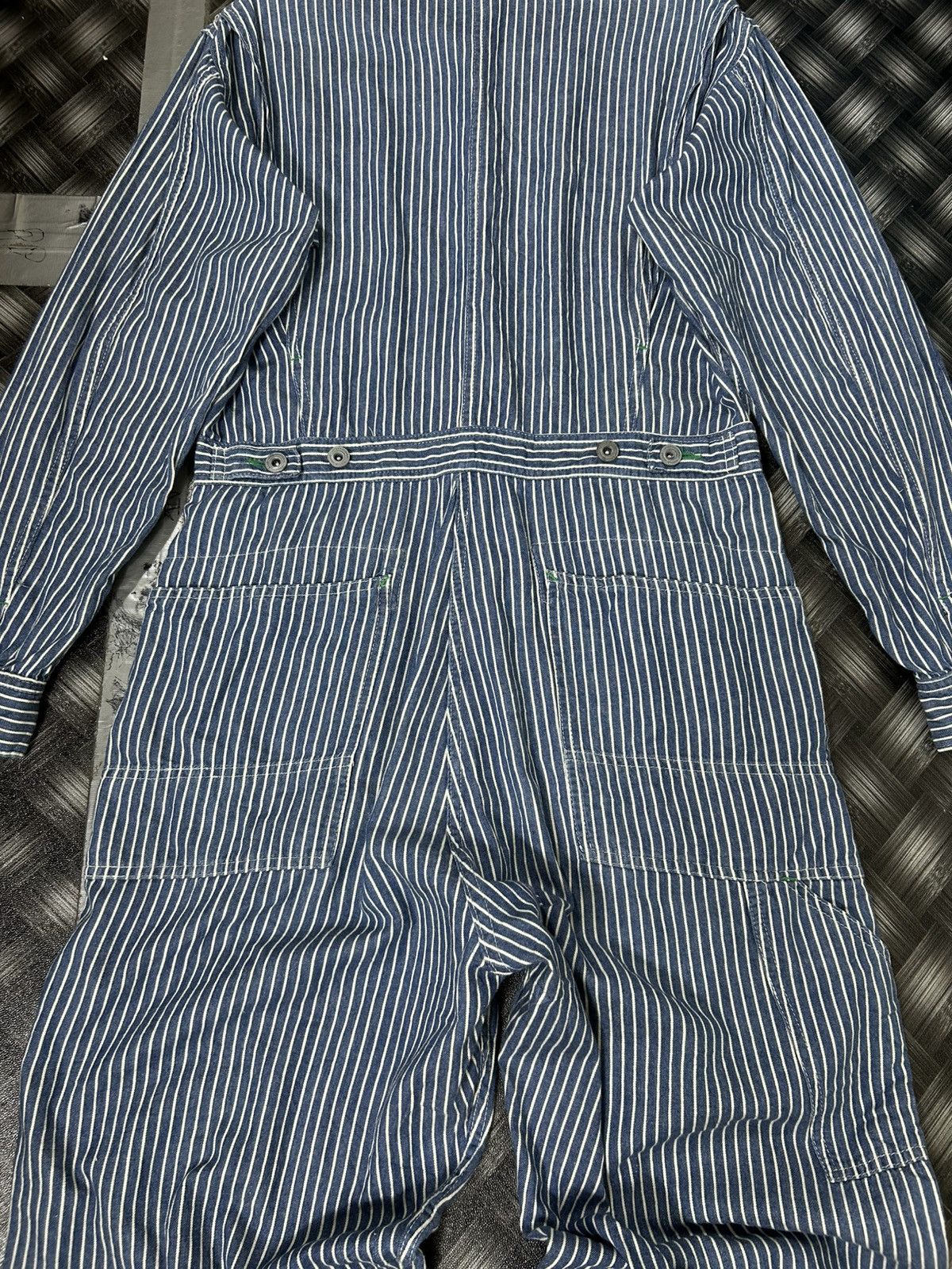 Japanese Brand ⚡️Vintage RNA inc Japan Hikori Workers Clothing Coverall Size US 34 / EU 50 - 17 Thumbnail