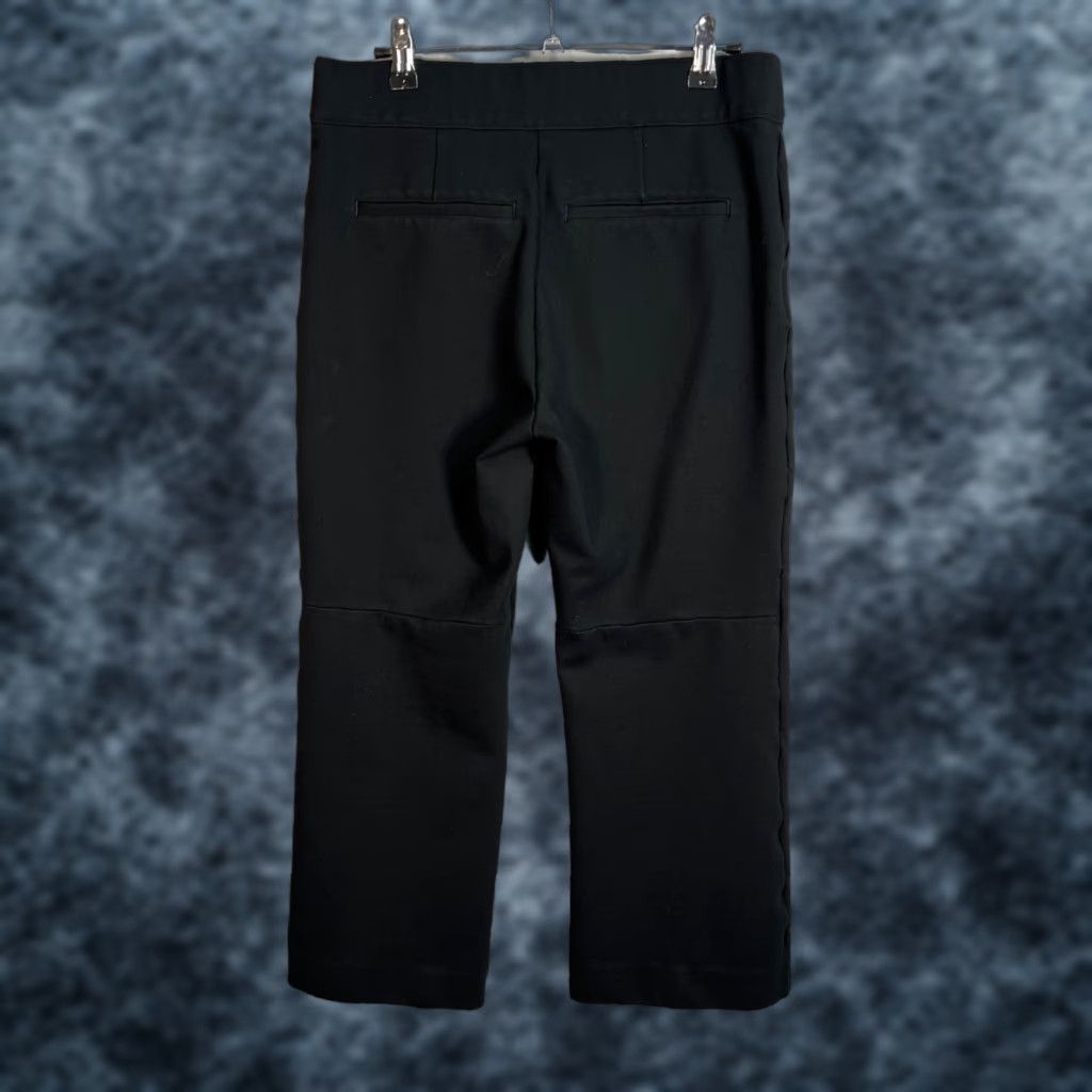 Spanx Spanx Womens Large Black Cropped Straight Leg Pants Shirt? Size 29" - 1 Thumbnail