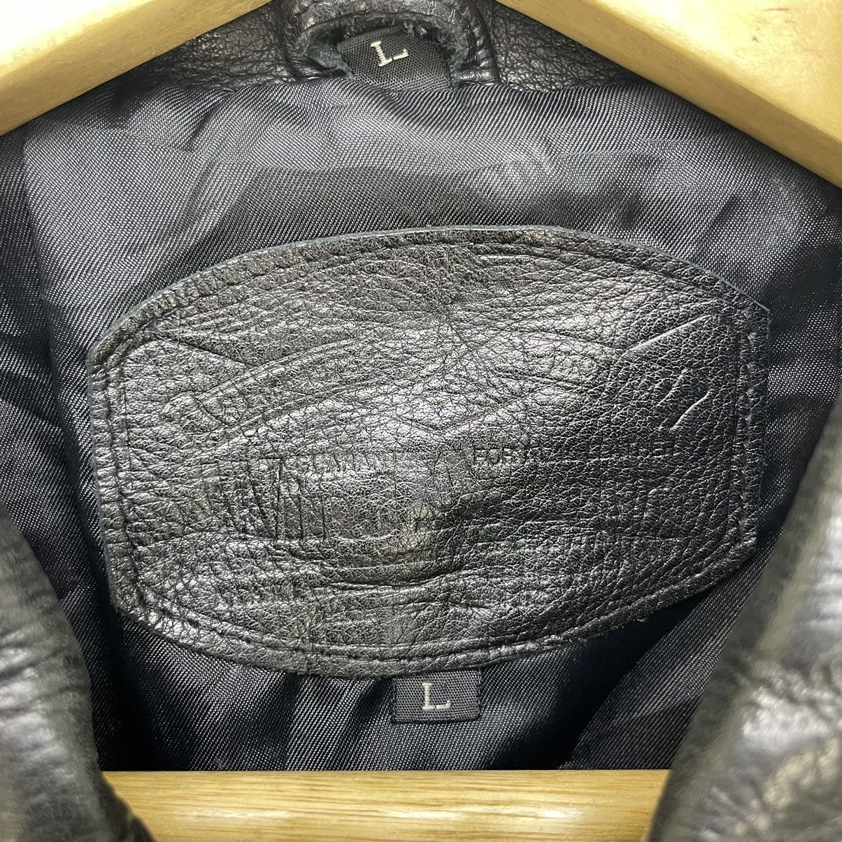 Japanese Brand × Vintage Vintage Wind Armor Cowhide Leather Jacket Size US M / EU 48-50 / 2 - 5 Thumbnail
