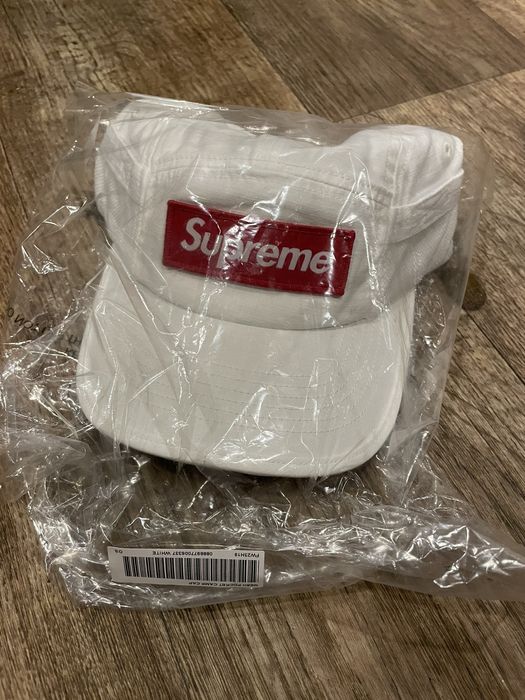 Supreme Supreme Mesh Pocket Camp Cap White | Grailed