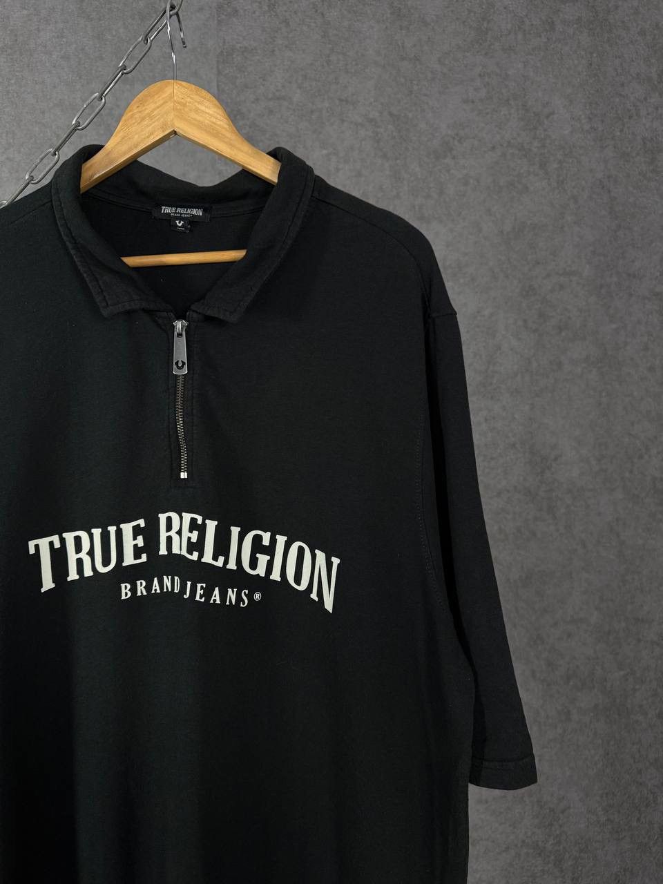True Religion True Religion designer center logo zip polo tee Size US XXL / EU 58 / 5 - 2 Thumbnail
