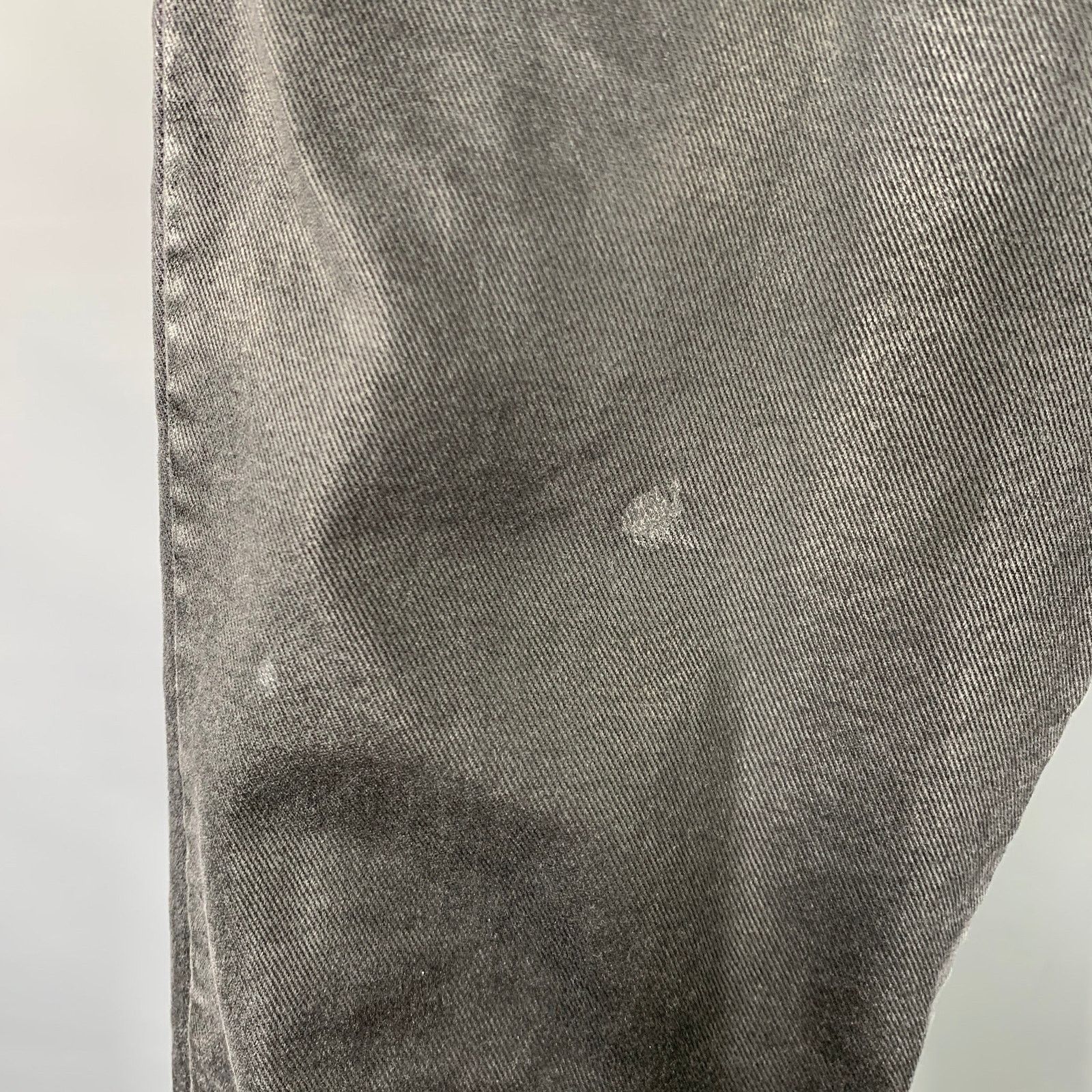 Transit TRANSIT Size XS Grey Charcoal Coated Cotton Blend Jeans Size US 32 / EU 48 - 5 Thumbnail