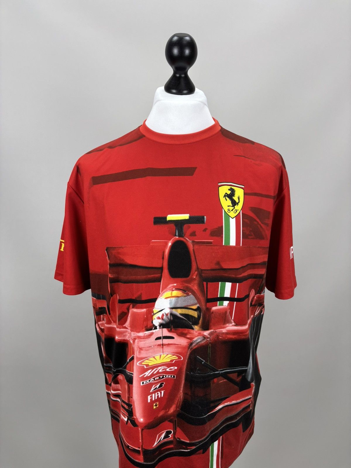 Ferrari Mens t shirt Ferrari Felipe Massa Size M Color Red Size US M / EU 48-50 / 2 - 2 Thumbnail