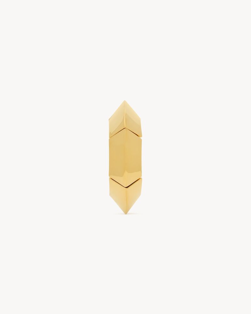 Saint Laurent Paris o1s1wg110126 804325 Size: OS / Bangle in Metal Bracelet Size ONE SIZE - 4 Thumbnail