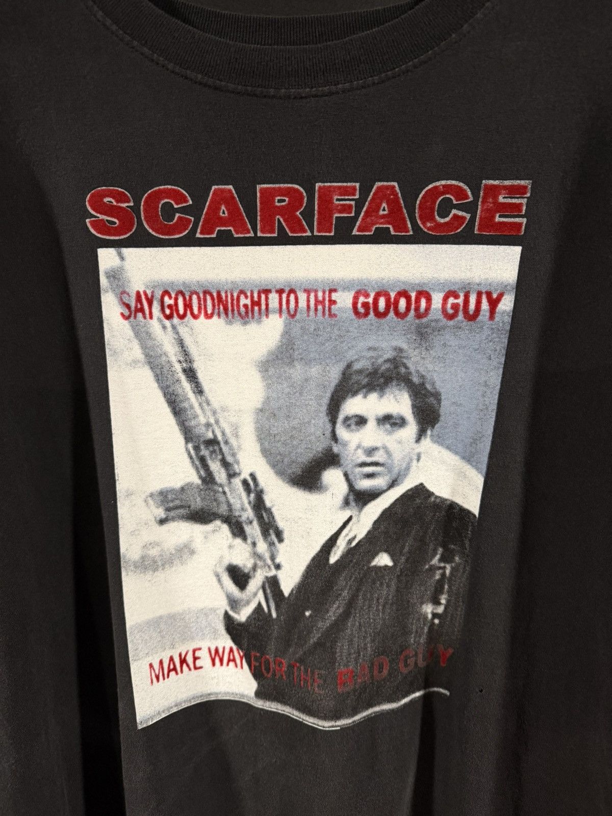 Vintage 2000s Y2K Vintage Scarface Al Pacino Faded Movie Tee XL Size US XL / EU 56 / 4 - 2 Thumbnail