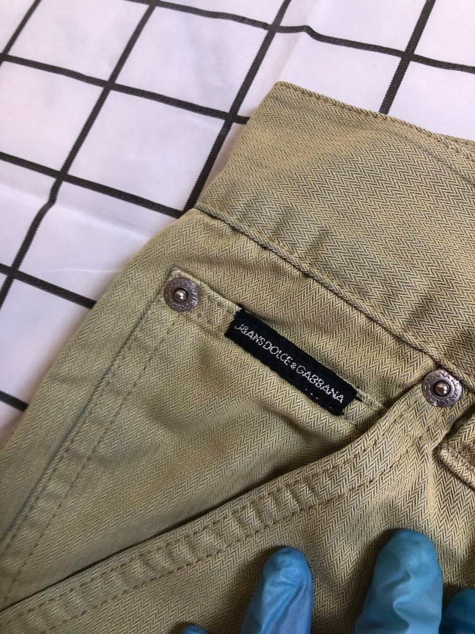 Dolce & Gabbana DOLCE & GABBANA FADED BROWN DISTRESSED DENIM JEANS Size US 36 / EU 52 - 6 Thumbnail