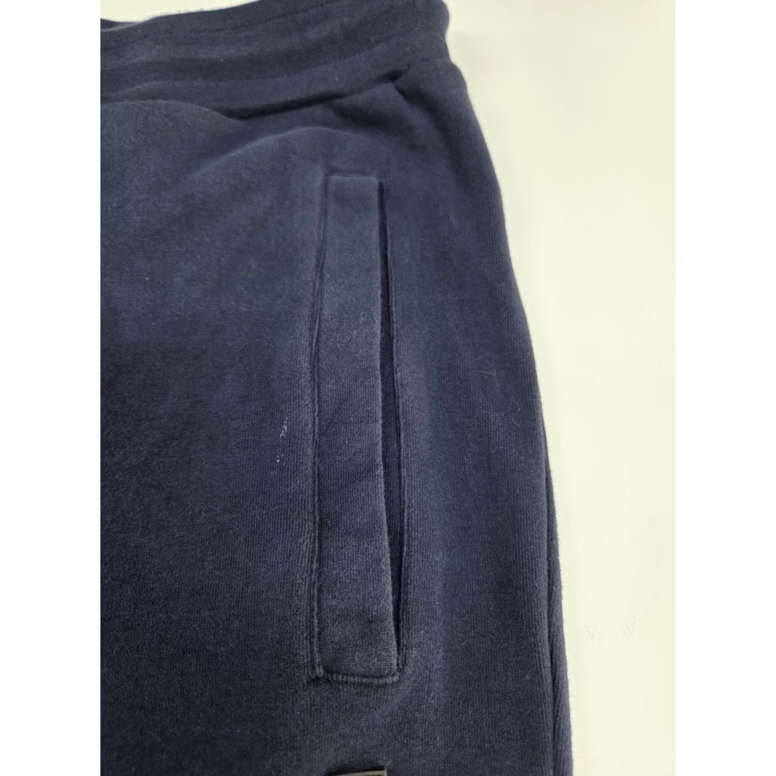 YoungLA Young LA Mens Blue Sweatpants Zip Pocket Zip Ankle Logo Drawstring Large Size US 33 - 6 Thumbnail