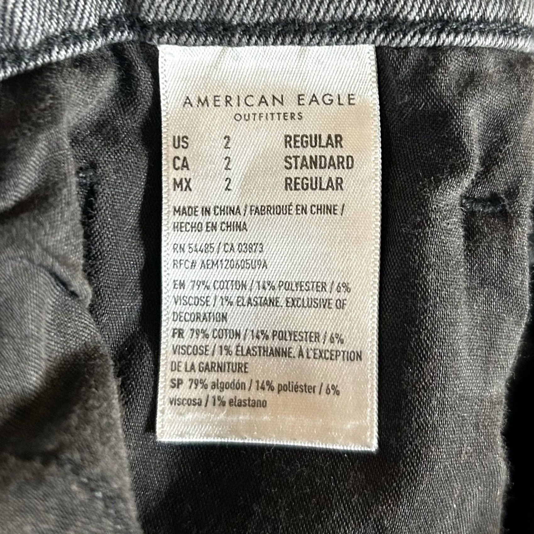 American Eagle Outfitters VINTAGE: no - not applicable. Size 26" / US 2 / IT 38 - 7 Thumbnail