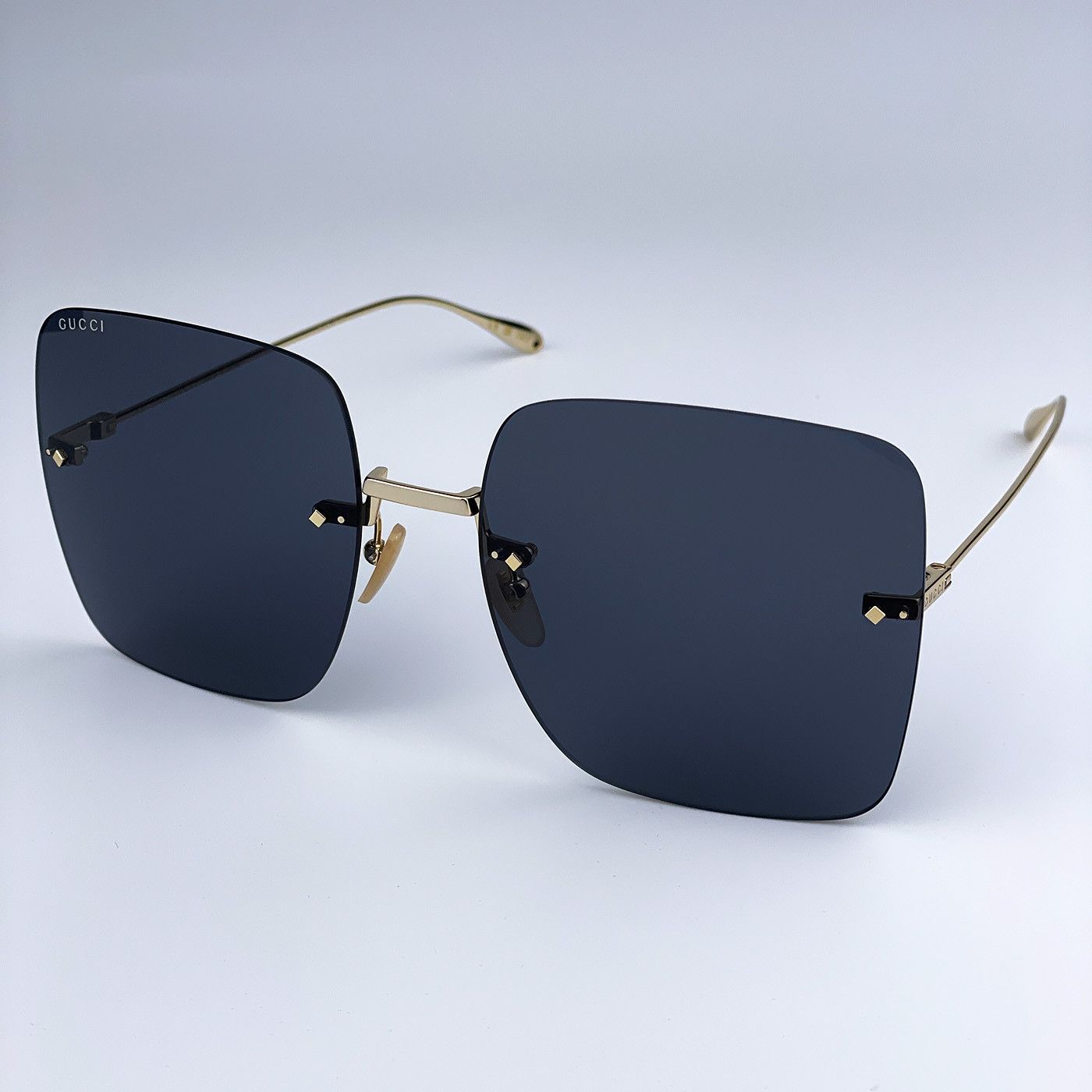 Gucci NEW GUCCI GG1147S 001 Butterfly Oversized Women Sunglasses Size ONE SIZE - 5 Thumbnail