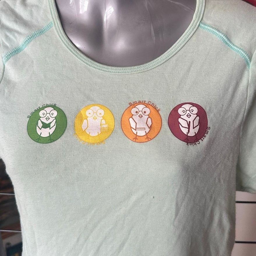Other pajamagram green smart chick graphic pajama set Size ONE SIZE - 4 Thumbnail