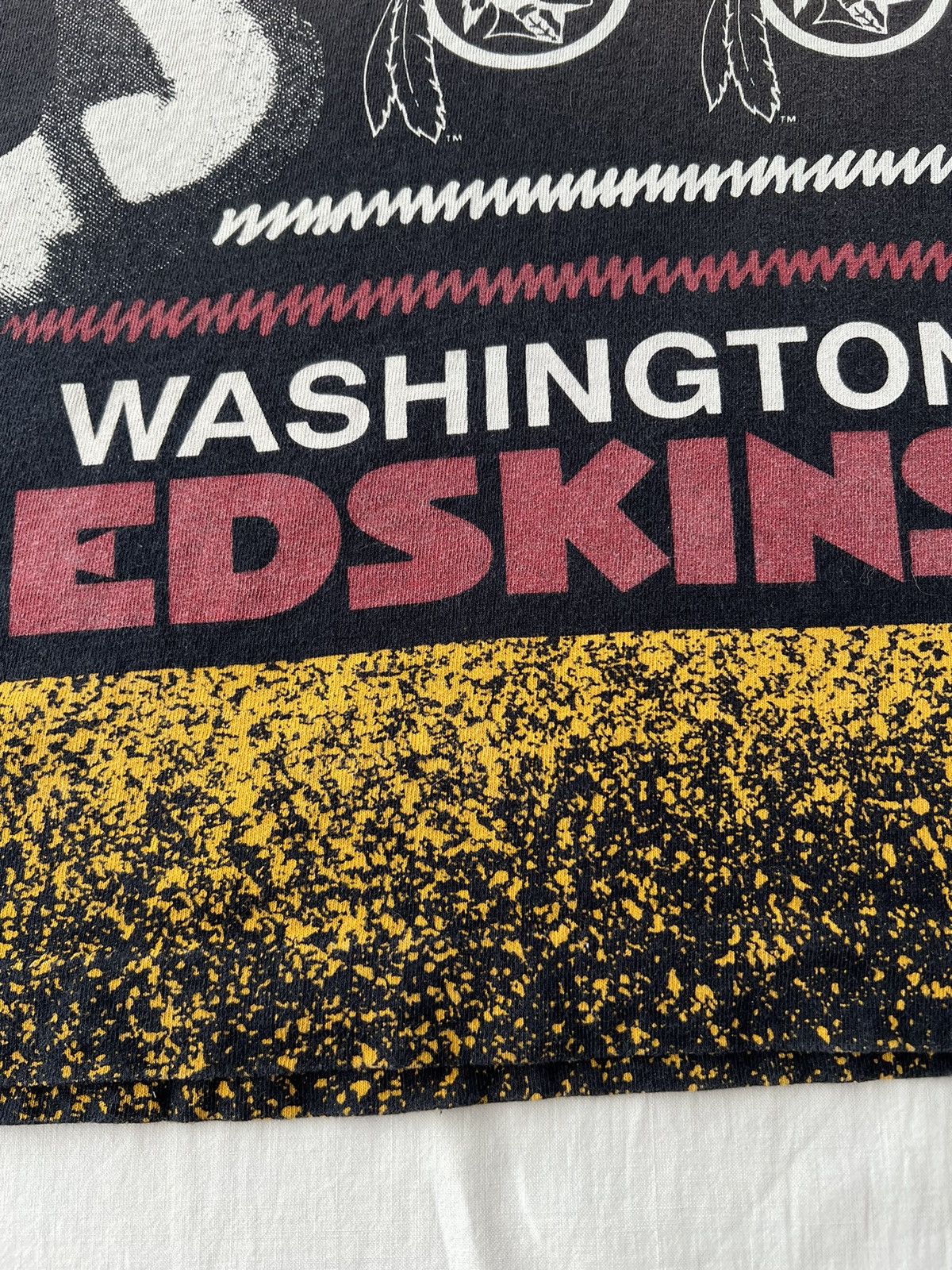 NFL Vintage 1992 Washington Redskins NFL AOP T-shirt Size US XL / EU 56 / 4 - 6 Thumbnail