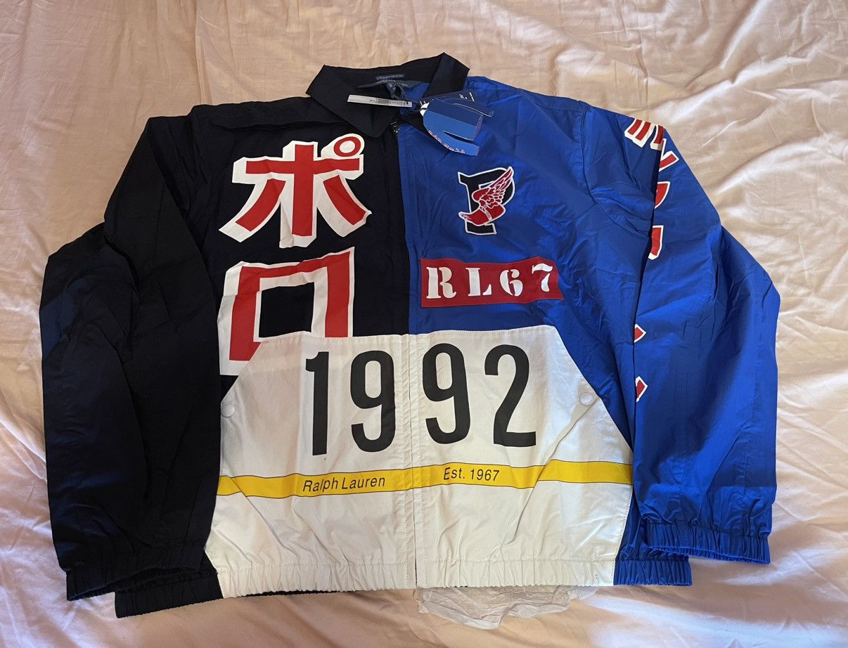 Image of Polo Ralph Laurent Tokyo Stadium Jacket Snow Beach 1992, Men's (Size 2XL)