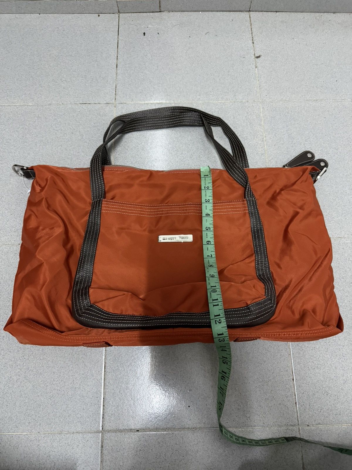 Yohji Yamamoto Vintage Y’saccs Yohji Yamamoto Totebag Orange Size ONE SIZE - 16 Thumbnail