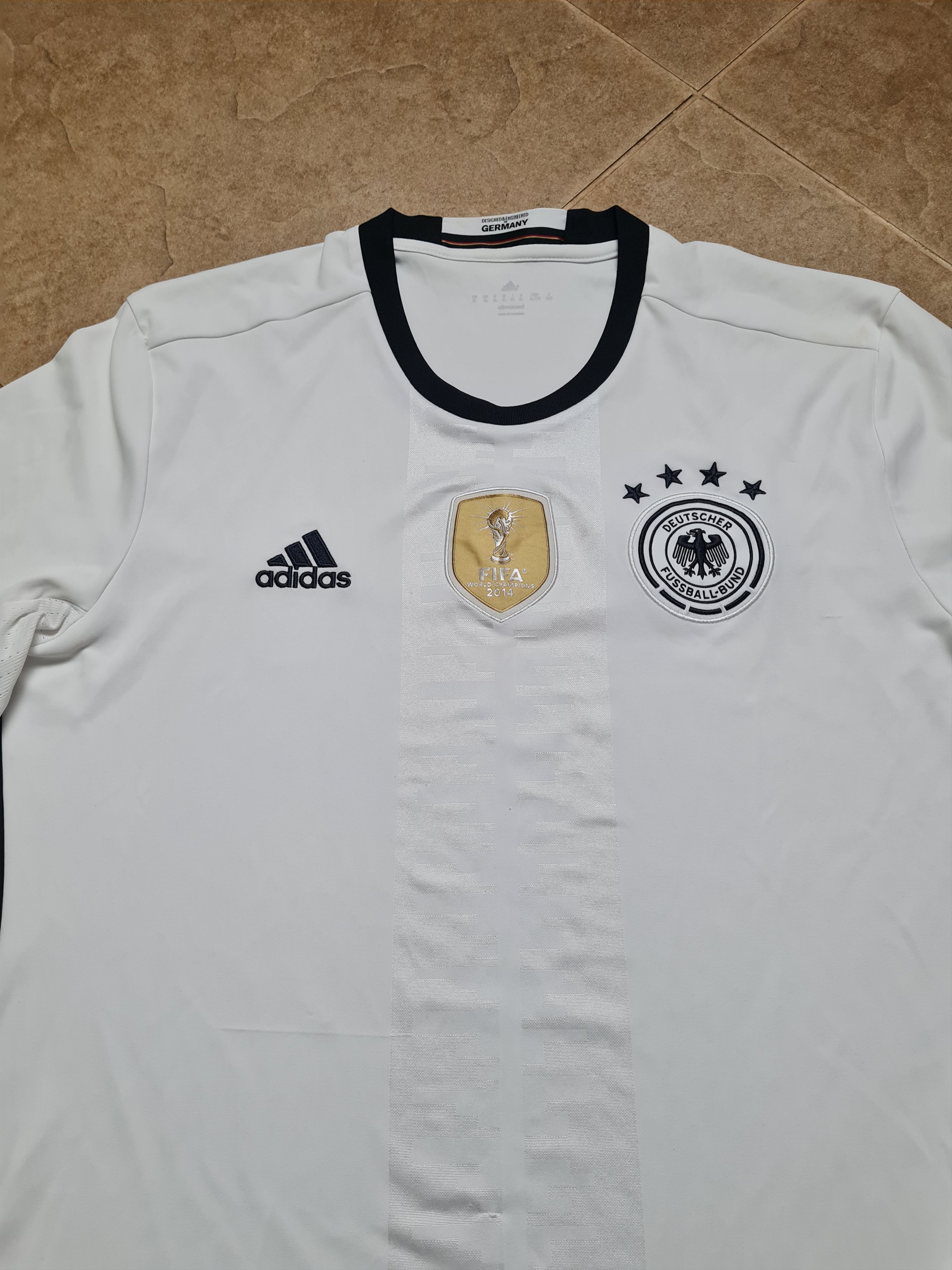 Adidas Germany Soccer Shirt 2016 Home Third AI5014 Adidas Size US XL / EU 56 / 4 - 11 Thumbnail