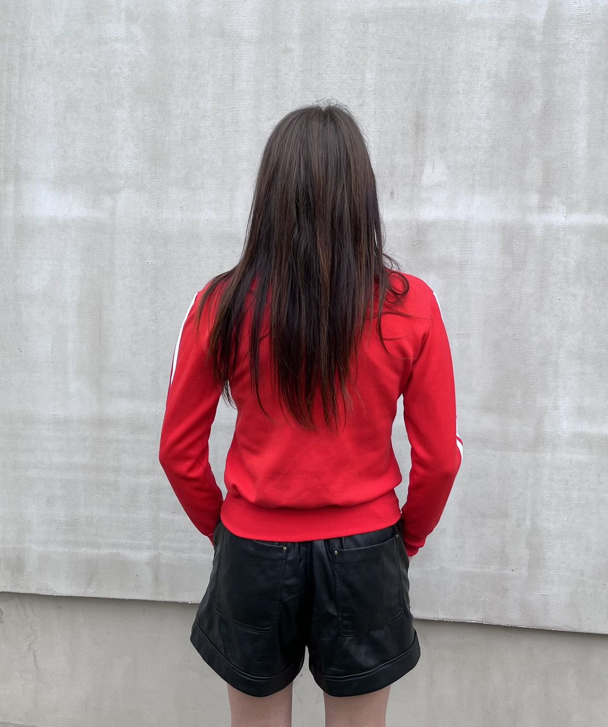 Adidas Vintage Adidas Red Track Jacket Made in Yugoslavia Women’s Size M / US 6-8 / IT 42-44 - 2 Thumbnail