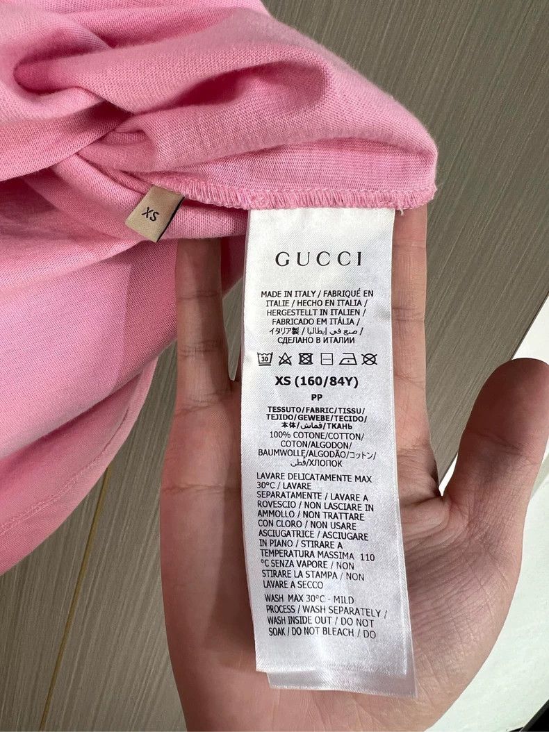 Gucci Gucci Clover co-branded printed letter Logo short sleeve 25 Size XS / US 0-2 / IT 36-38 - 8 Thumbnail