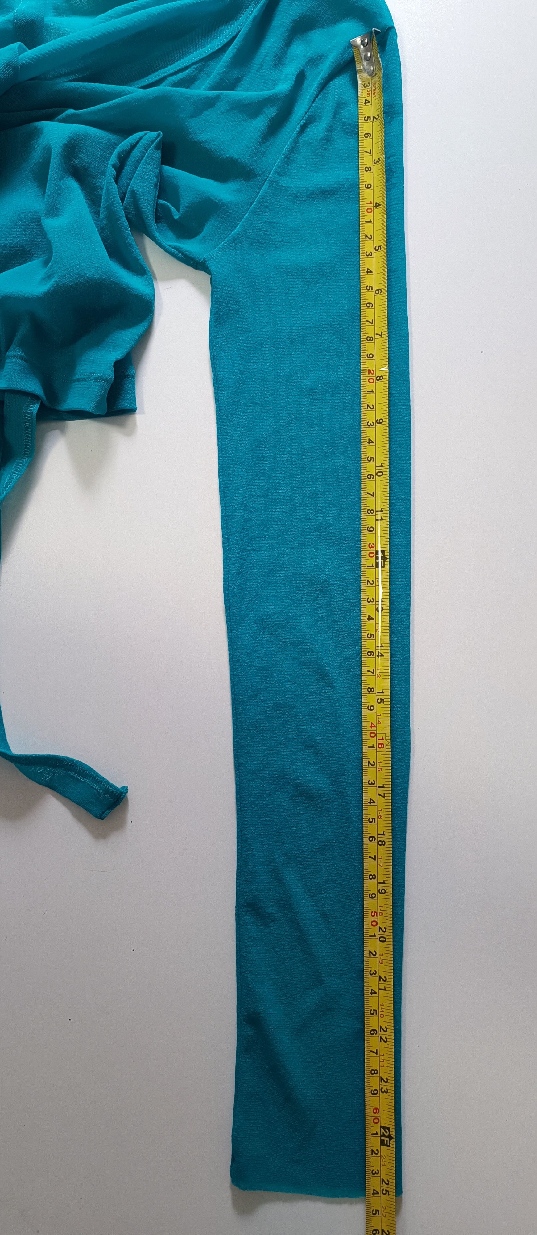 Jean Paul Gaultier 90's - Turquoise mesh cache coeur / top Size L / US 10 / IT 46 - 23 Thumbnail