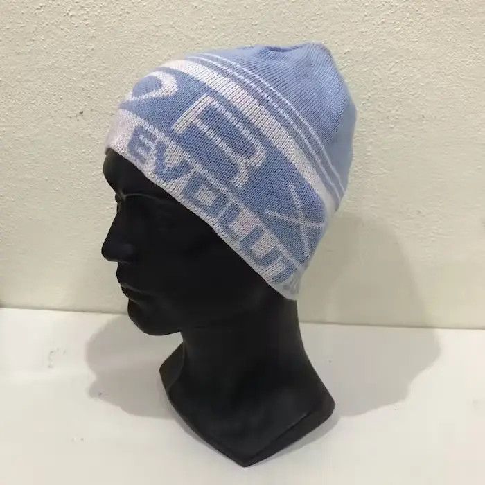 Japanese Brand × Vintage Evolution Spellout Beanie Hat Size ONE SIZE - 2 Thumbnail