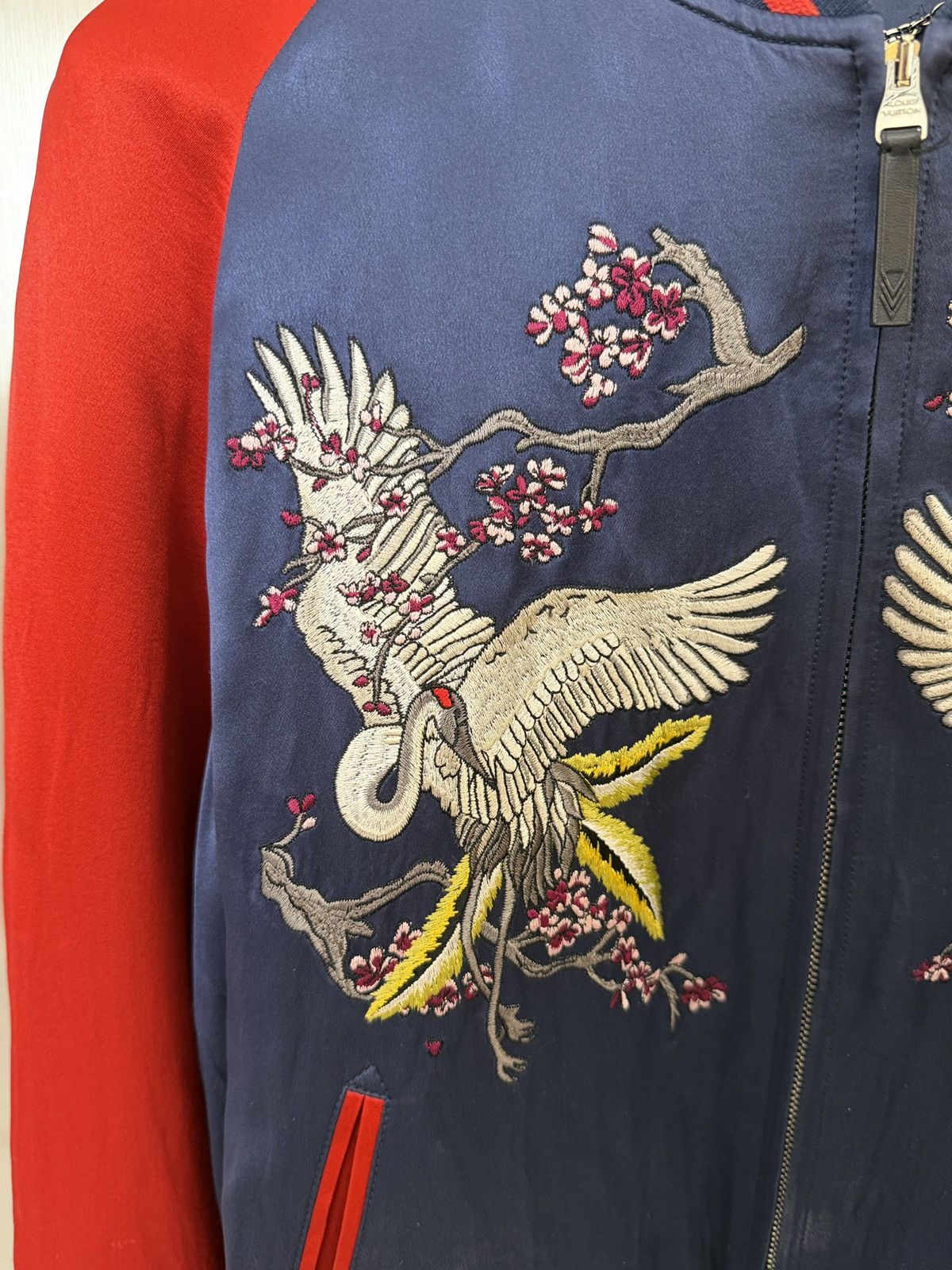 Louis Vuitton SS16 Embroidery Satin Souvenir Jacket Size US M / EU 48-50 / 2 - 3 Thumbnail