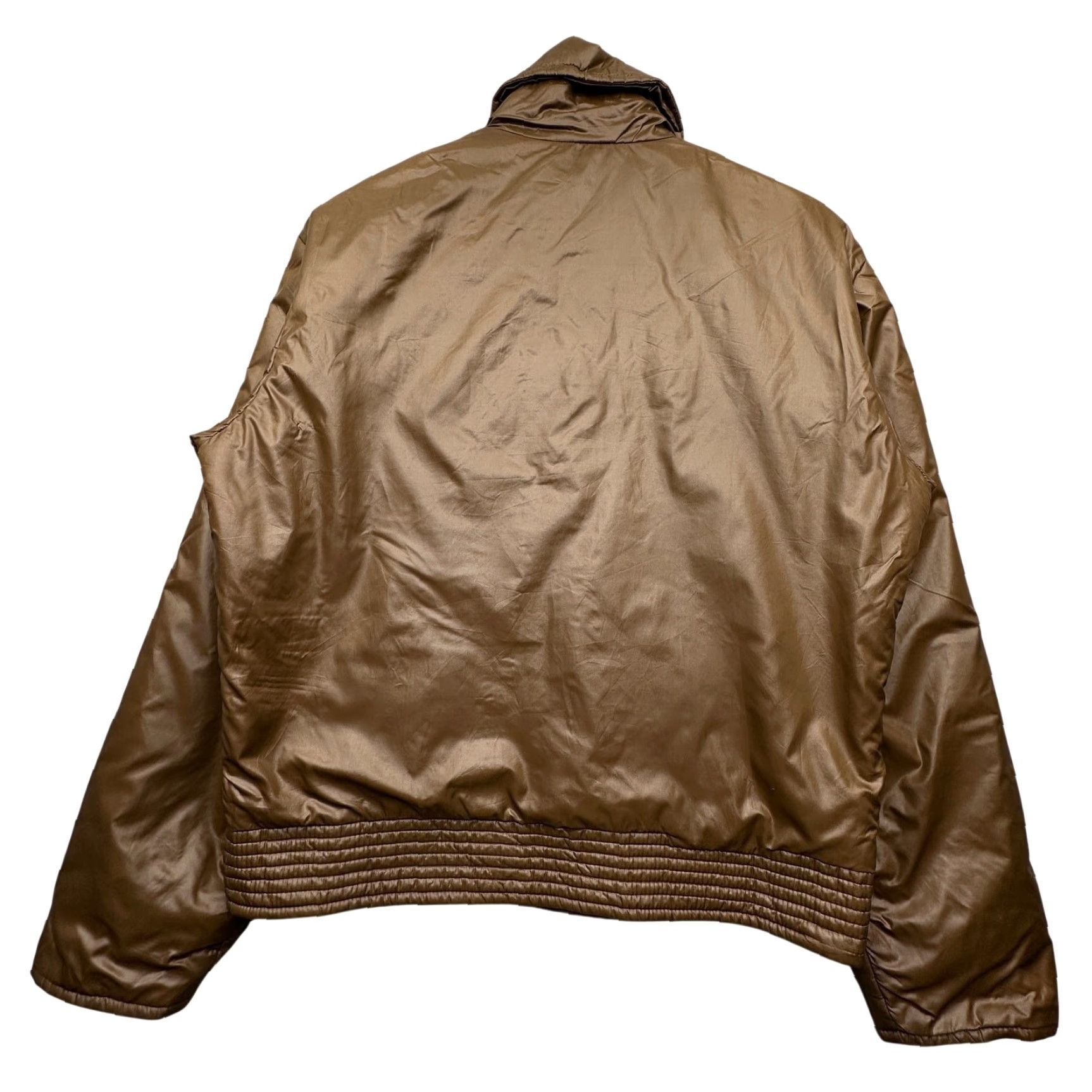 Vintage VINTAGE White Stag Puffer Jacket Mens Large Brown Yellow Orange Talon USA Made Size US L / EU 52-54 / 3 - 7 Thumbnail