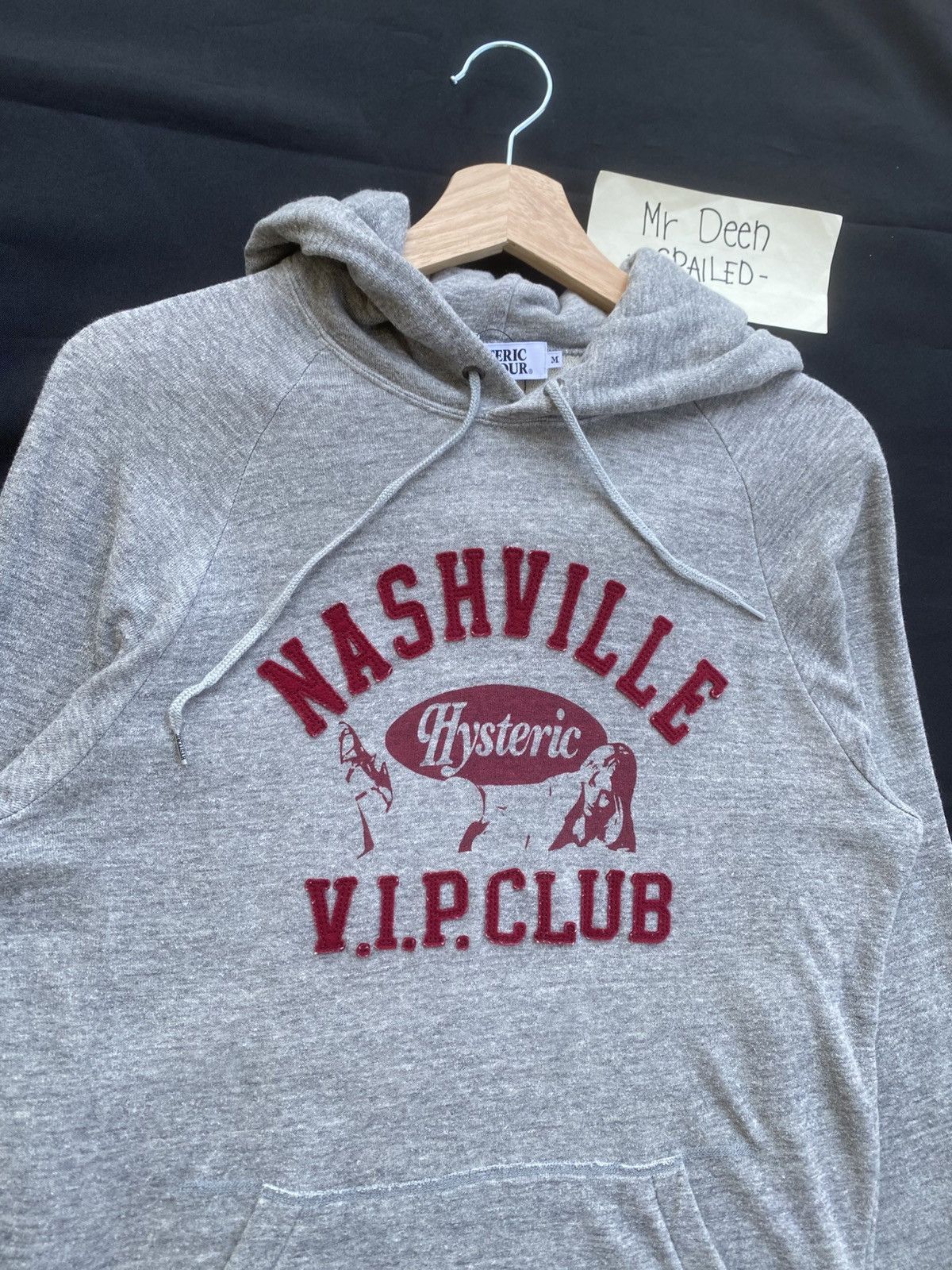 Hysteric Glamour Rare HYSTERIC GLAMOUR His Girl Pullover Hoodie Size US M / EU 48-50 / 2 - 5 Thumbnail
