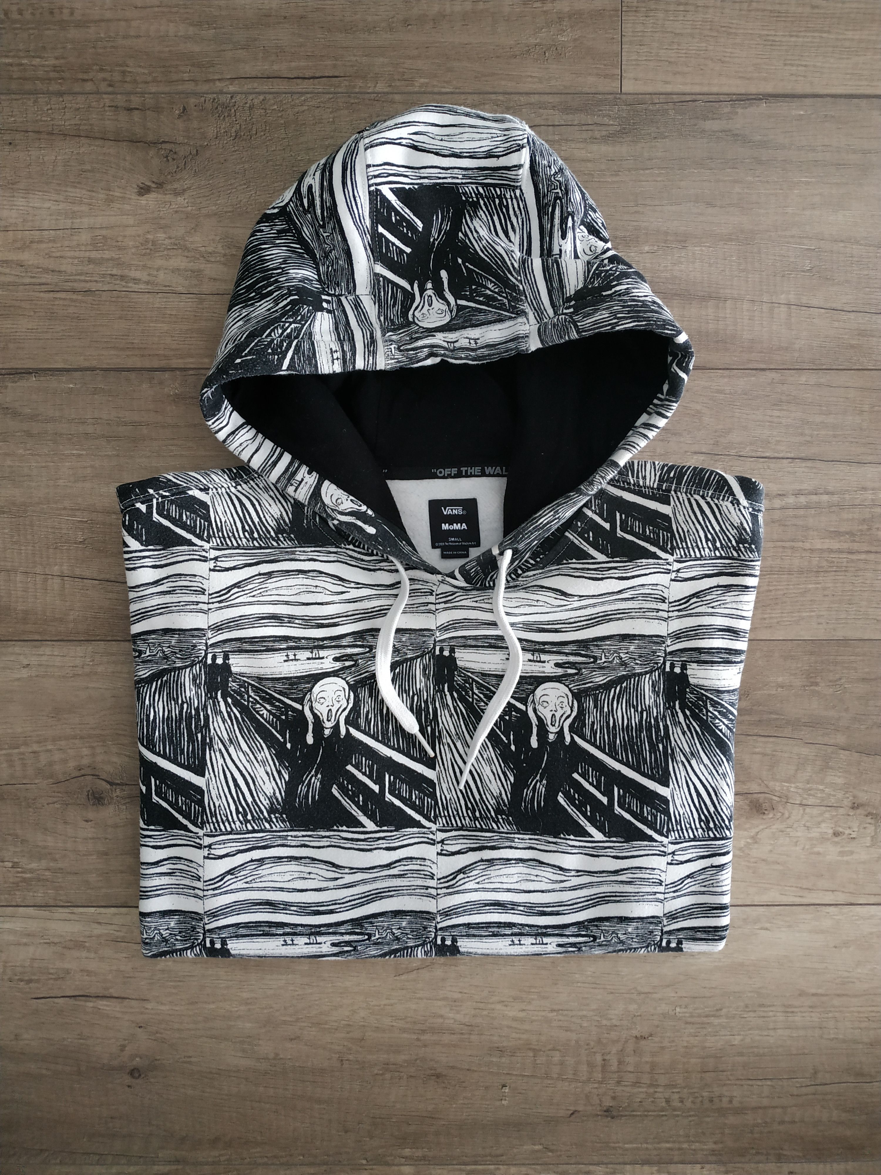 Vans Vans x MoMA Munch The Scream Men's Hoodie, s. SMALL, fit. M Size US M / EU 48-50 / 2 - 5 Thumbnail