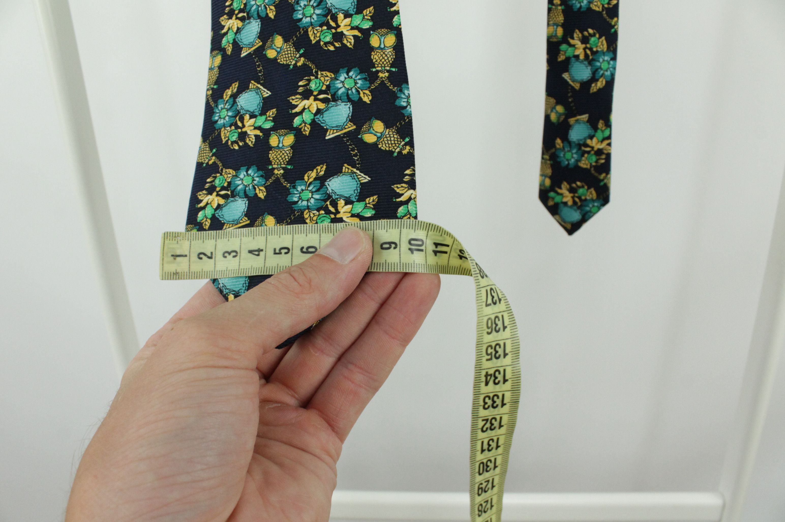 DAKS × Designer Vintage Daks London Beautiful Silk Tie Size ONE SIZE - 6 Thumbnail