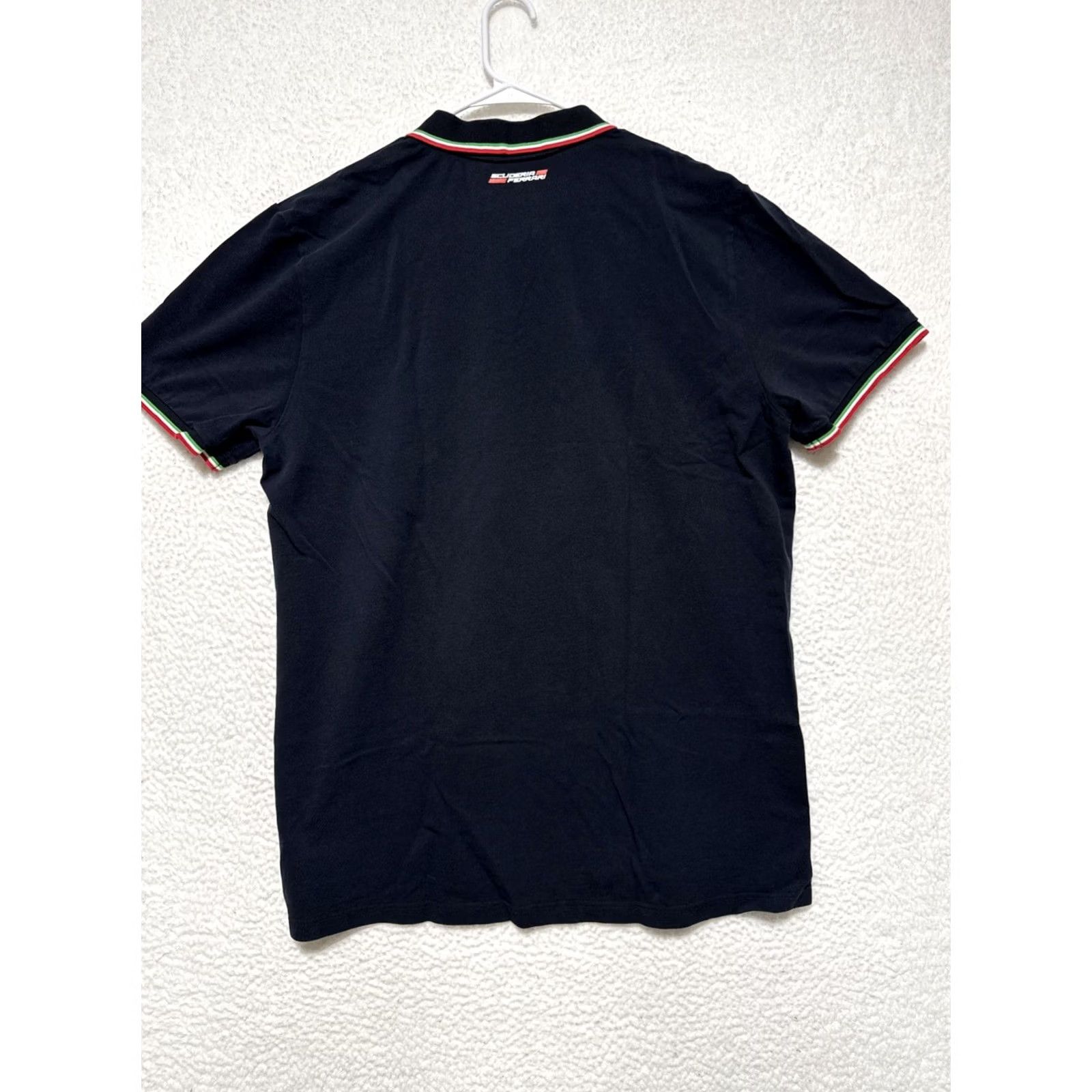 Ferrari VINTAGE Ferrari Polo Shirt Men 2XL Black Collared Short Sleeve Button Cotton Racing Classic - 00’s Size US XXL / EU 58 / 5 - 2 Thumbnail