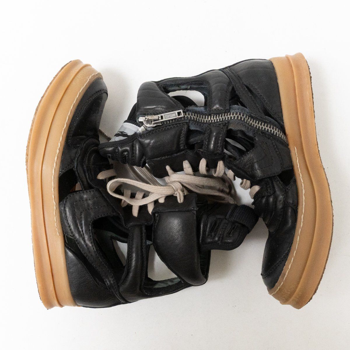 Rick Owens S/S 2006 “Tungsten” Cut-out Dunks Size US 7.5 / IT 37.5 - 2 Thumbnail