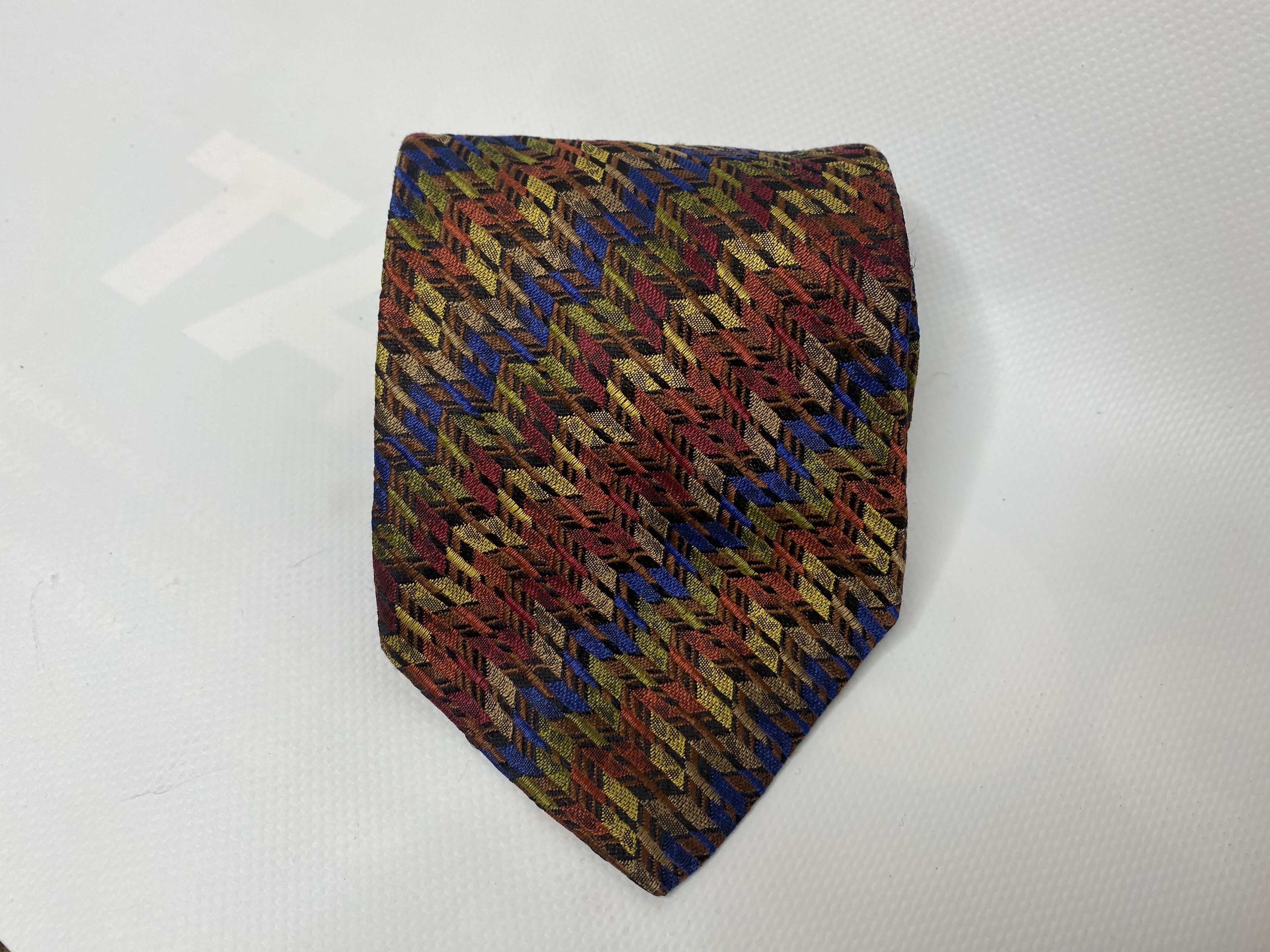 Missoni × Vintage VINTAGE MISSONI CRAVATTE SILK TIE STRIPES PATTERN MADE ITALY Size ONE SIZE - 2 Thumbnail