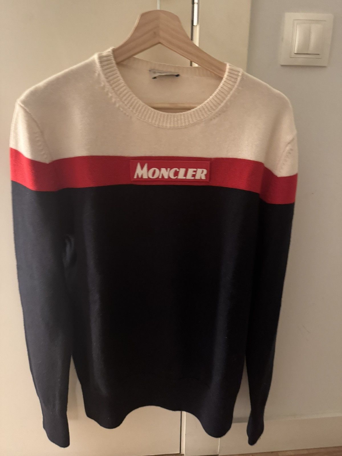 Moncler Moncler Sweater Size US L / EU 52-54 / 3 - 1 Thumbnail