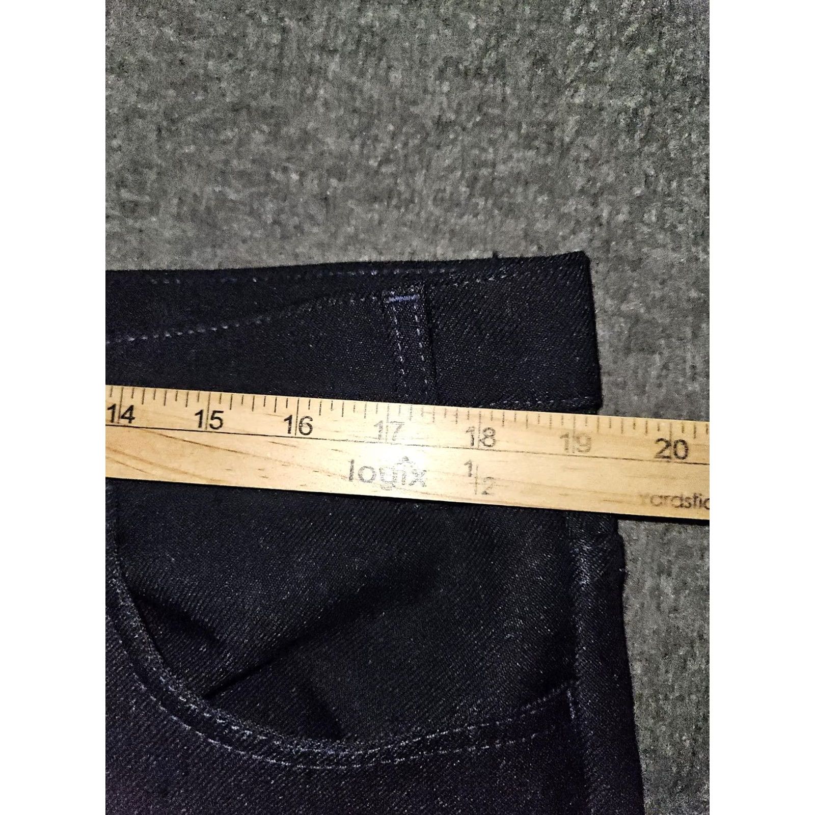 Levi's VINTAGE Levi's Pants Men 40x32 Black Dress Trousers Polyester 90s USA Levis 10517-6117 Straight Front Workwear Size US 40 / EU 56 - 4 Thumbnail