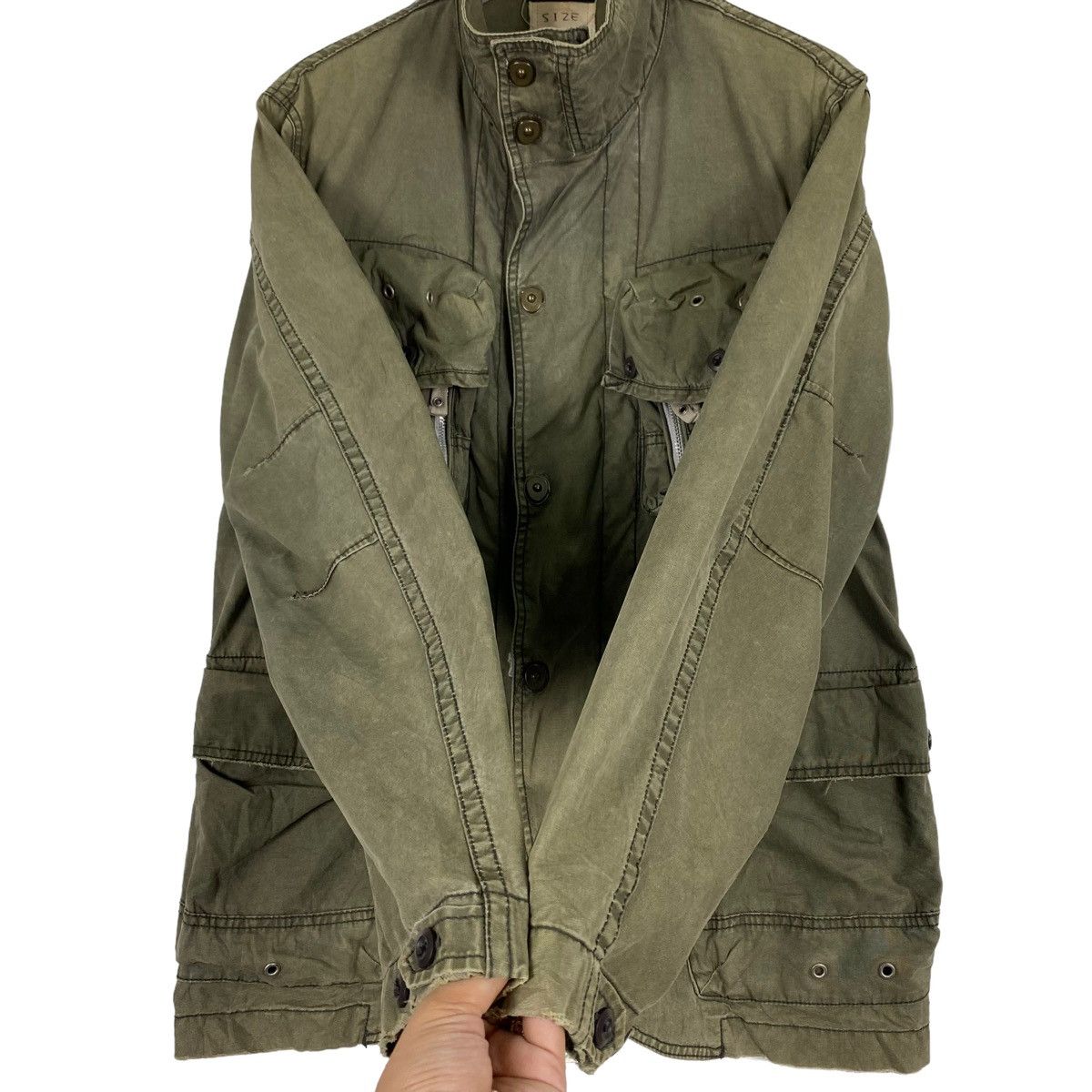 Beauty Beast × Hysteric Glamour × Japanese Brand 💥BACK NUMBER JAPAN TACTICAL FIELD JACKET Size US L / EU 52-54 / 3 - 6 Thumbnail