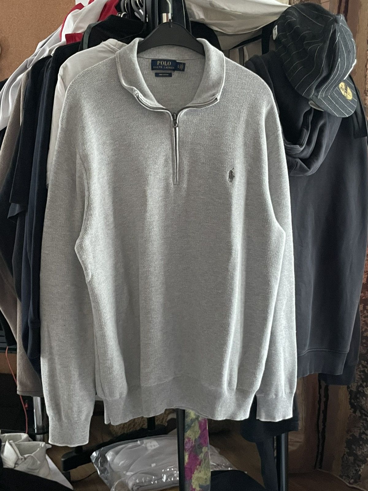 Ralph Lauren × Vintage Polo Ralf Lauren Half Zip Size US XL / EU 56 / 4 - 1 Thumbnail