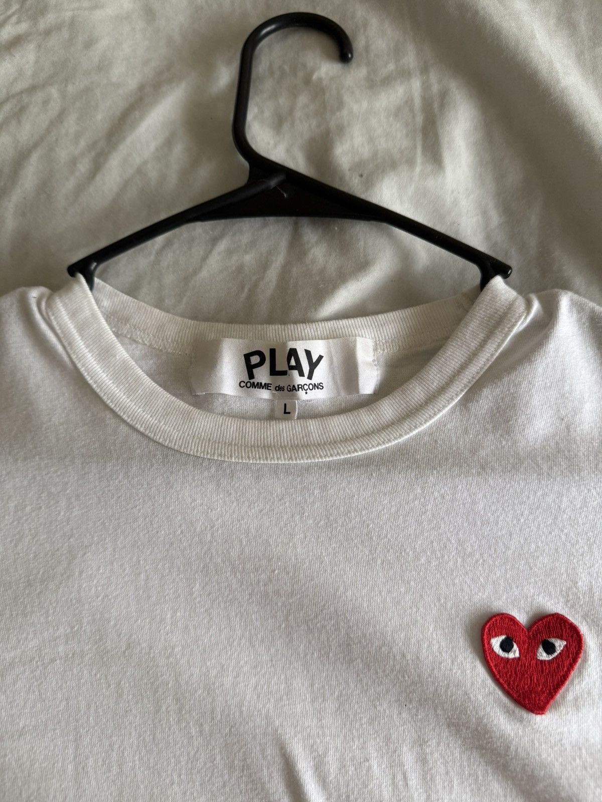 Comme des Garcons Commes Des garçons Half Heart T shirt Size US L / EU 52-54 / 3 - 2 Thumbnail