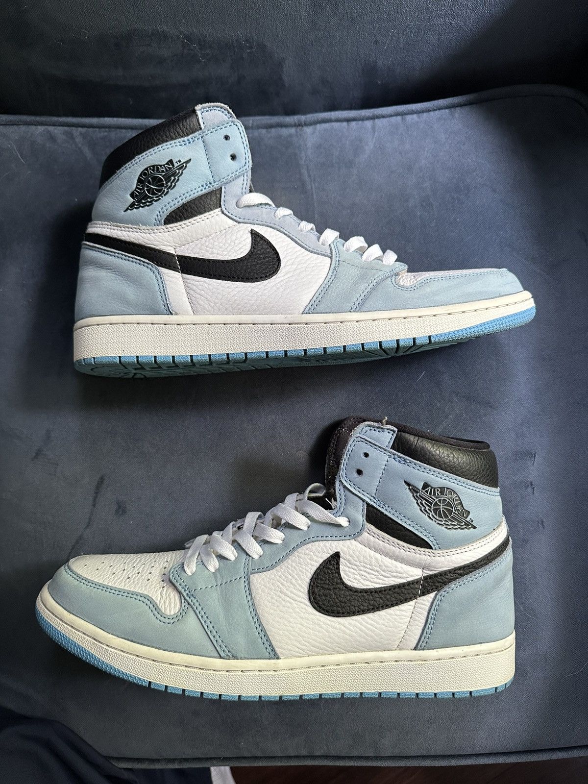 Jordan Brand University Blue Air Jordan 1 Size US 12 / EU 45 - 1 Thumbnail