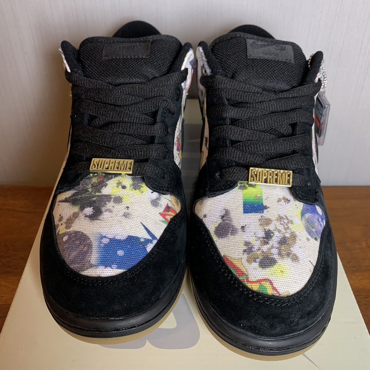 Nike × Supreme Supreme Nike SB Dunk Low Rammellzee Size US 10 / EU 43 - 5 Thumbnail