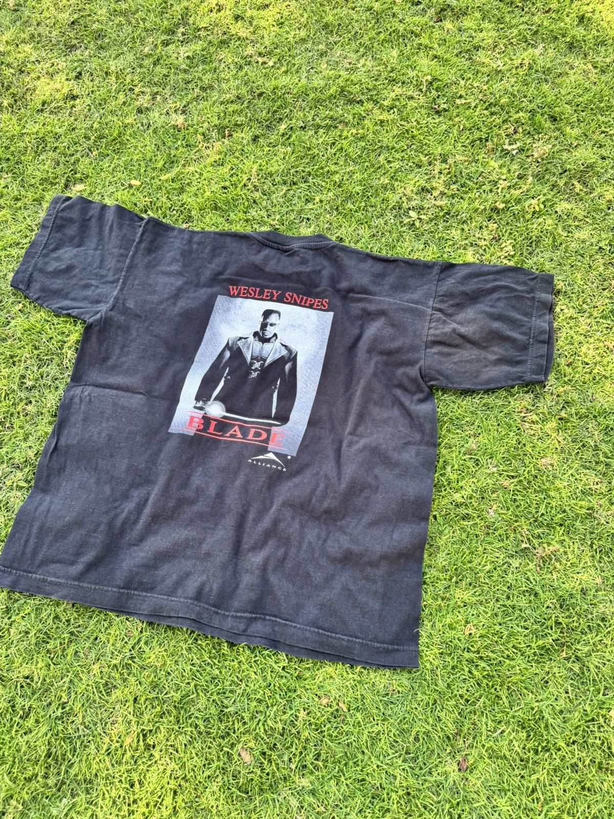 Vintage T Shirt Movie promo Blade Wesley Snipes Alliance Vintage Size US L / EU 52-54 / 3 - 8 Thumbnail