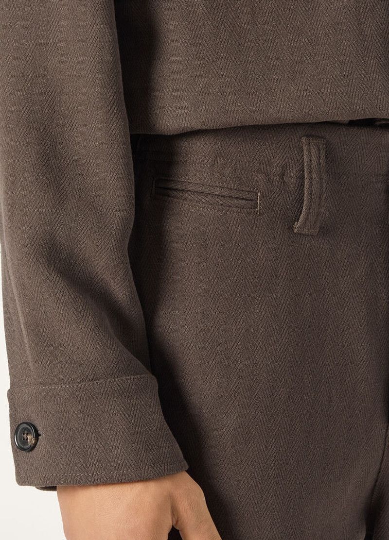 Loro Piana o1srvl11e0526 FAP3580 Bram Pant in Brown Size US 36 / EU 52 - 3 Thumbnail