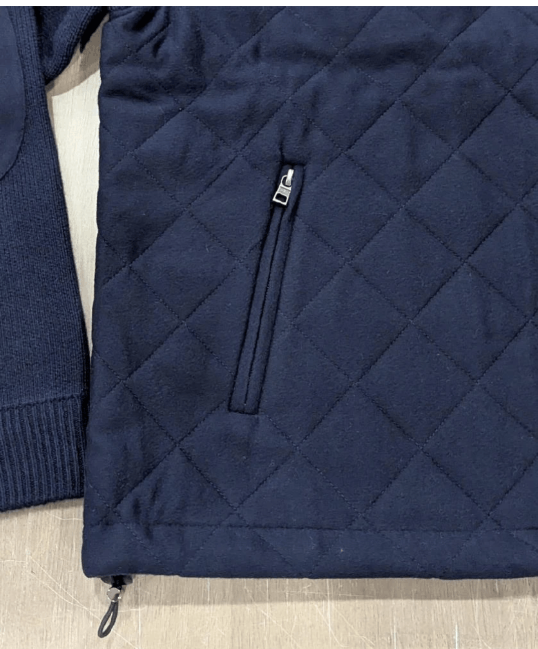 Other AMICABLE Mixed Media Wool Blend Puffer Jacket Navy XL Size US XL / EU 56 / 4 - 3 Thumbnail