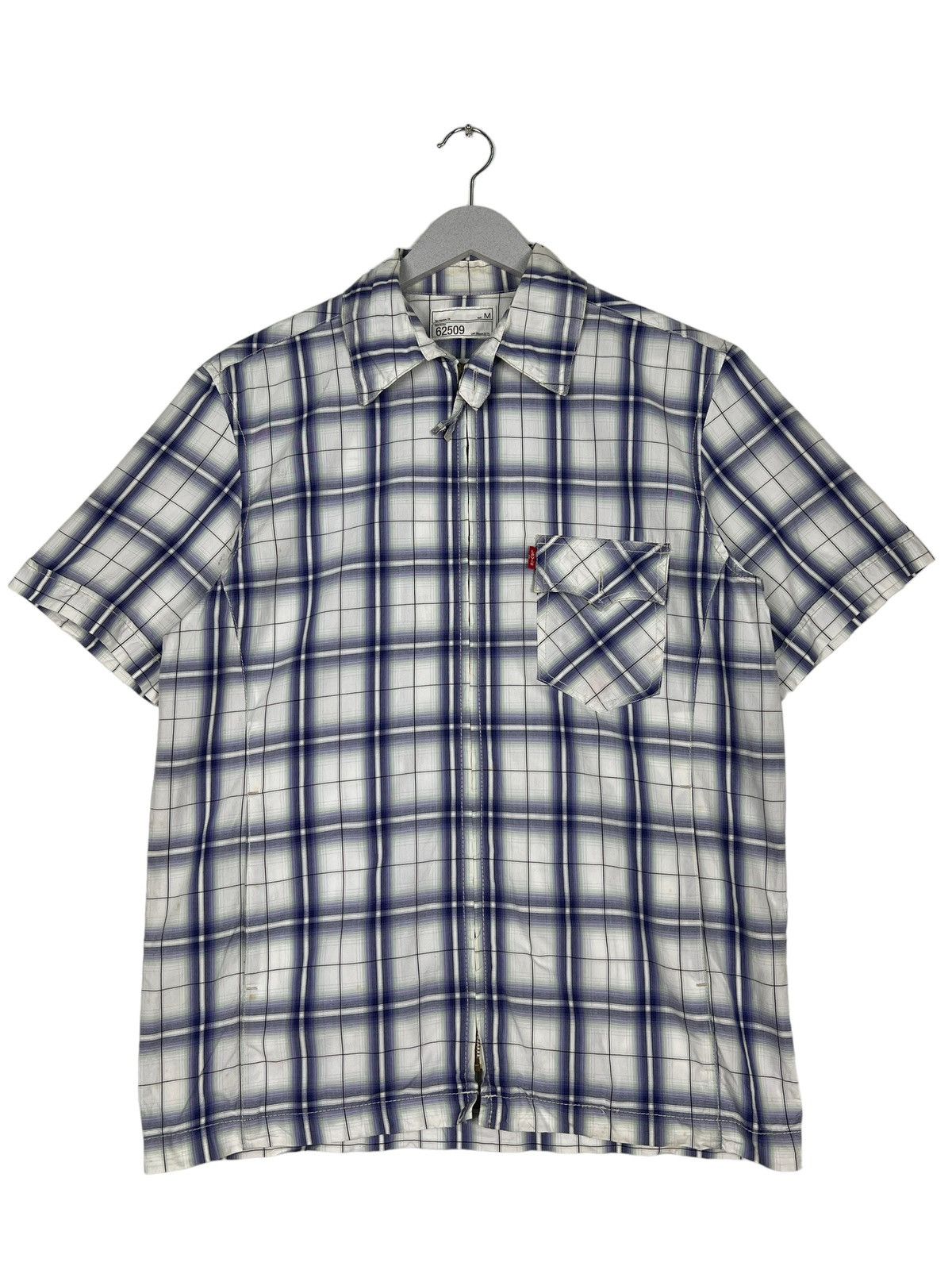 Levi's 🔥 LEVIS STYLE NO 62509 ZIPPER SHIRT Size US M / EU 48-50 / 2 - 2 Thumbnail